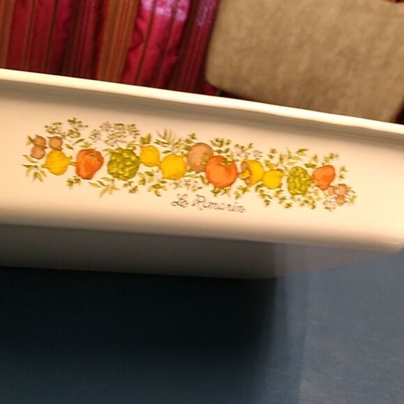 Vintage Corning Ware Spice of Life LG A-21 Baking Dish Lasagna Apple Crisp - Picture 2 of 9